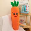 Carrot plush toy doll with liner radish doll bed sleeping throw pillow girl birthday gift