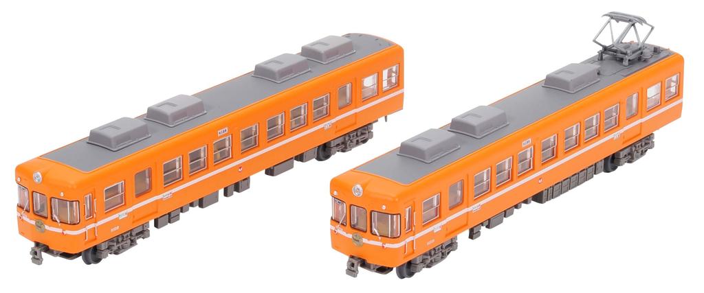 Tomytec Railway Ichibata Railway 5000 Series 5009 Orange Color Set Diorama 335757 Collection, 2-Car B, Supplies,