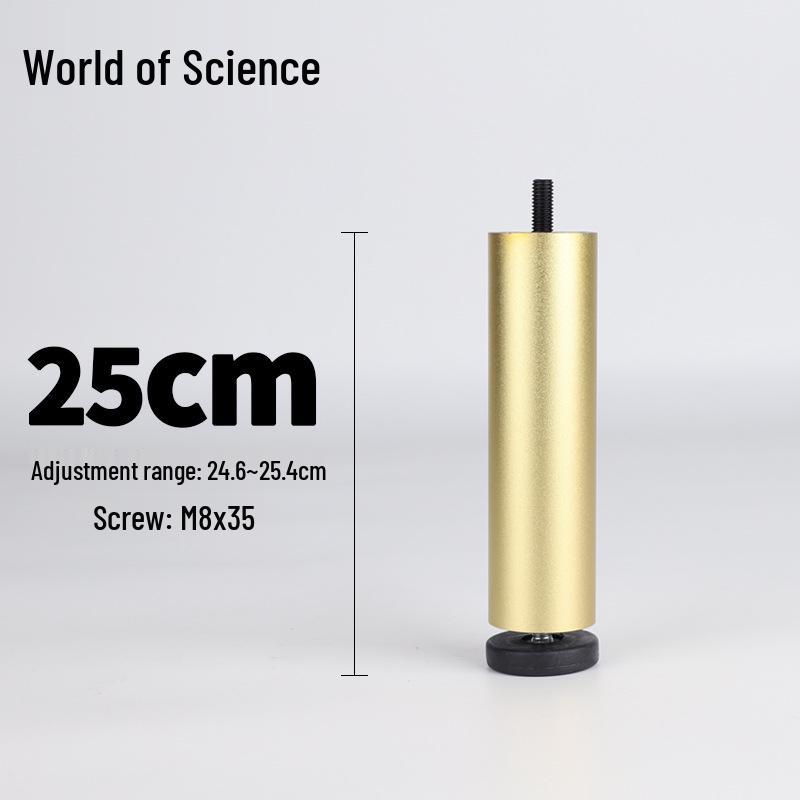 Adjustable Aluminum Alloy Furniture Legs for Cabinets, Sofas, Refrigerators, and Washing Machines