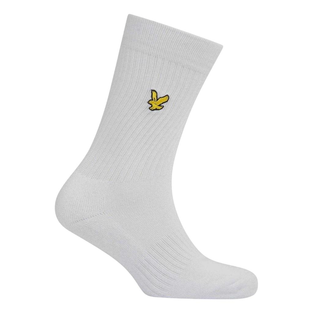Lyle & Scott Mens Lettering Crew Socks (Pack of 3)