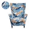 Trykket Wing Stoltrekk Stretch Spandex Lenestoltrekk Nordisk Vaskbar Relax Sofa Sliptrekk Putetrekk For Wed Decor