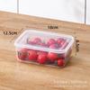 Microwaveable Plastic Fresh-keeping Box for Kitchen, Freezer & Fruit Storage