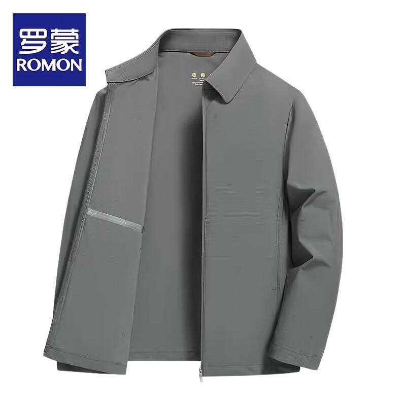 ROMON Men's Ice Silk Sun Protection Casual Jacket