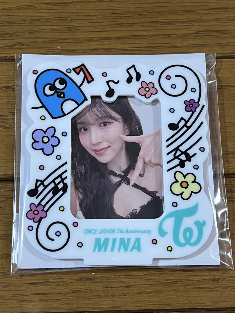 

[Б/У] Подставка для фотокарточек в честь 7-й годовщины TWICE MINA