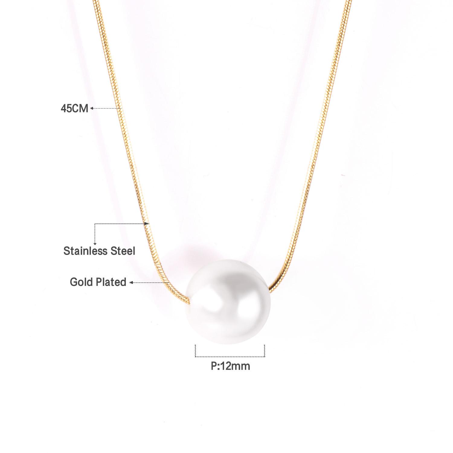 

Trendy Hip-Hop Stainless Steel Gold-Plated Heart Necklace INS Fashion High-End Everyday Accessory for Girls Jewelry Gift