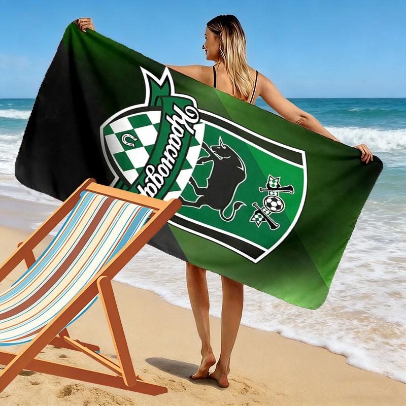 FC Krasnodar Power  Print Beach Towel, Large Soft Quick Dry Towel for Beach Camping Swimming