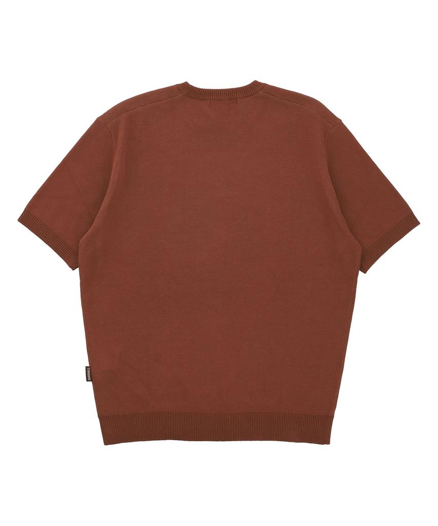 W Standard Graphic Short Sleeve Knit Pullover [3 Colors]
