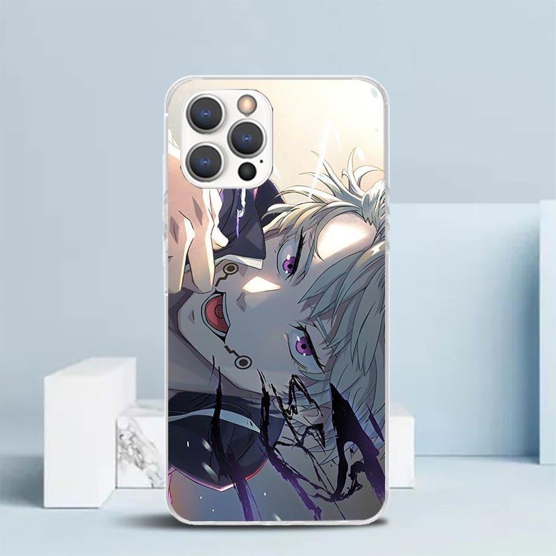 Kaisen J-Jujutsu Inumaki Toge Phone Case For IPhone 16 17 Air 16E 15 14 Plus 13 Mini 12 11 Pro Max 7 8 + SE 2020 Soft TPU Back C