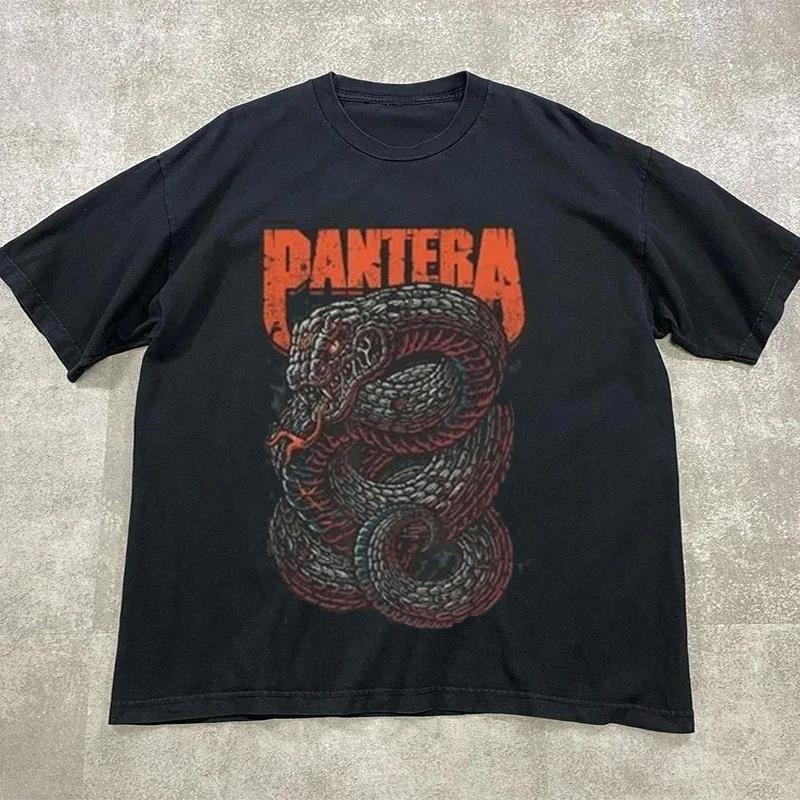 Jedovatý Black Metal Rock Pánské Dámské Tričko Tričko Potisk Krátký Rukáv Tričko Oblečení Tričko Dámské Bavlna Léto Top 2025