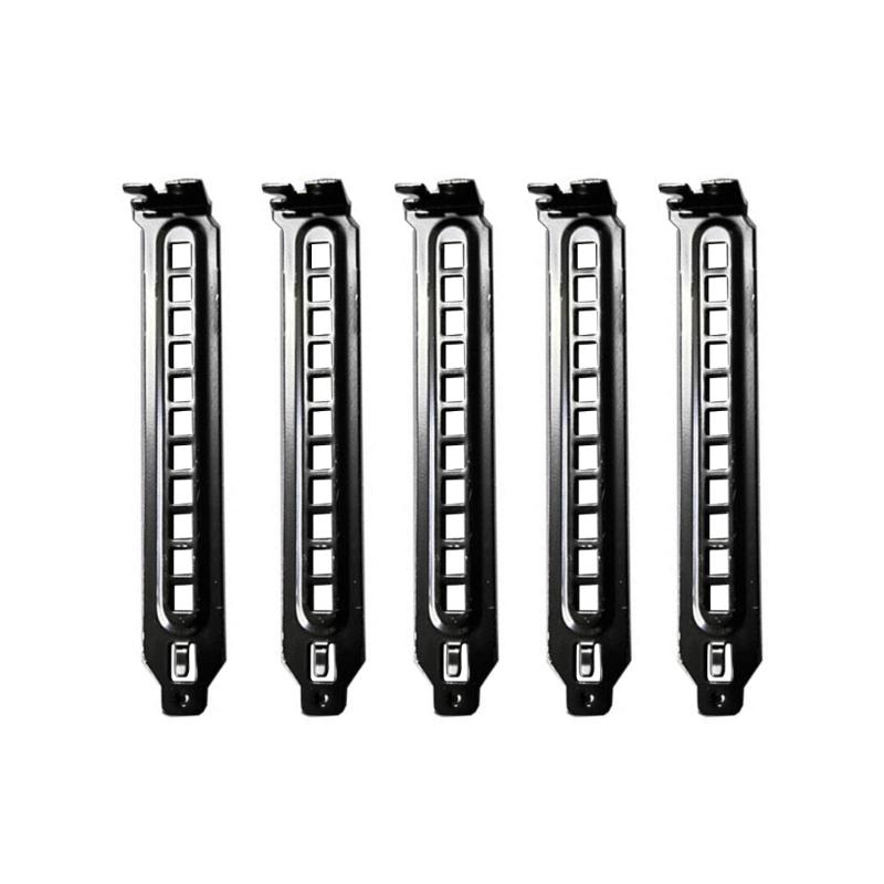 

5 шт. Заглушки слотов PCI для корпуса настольного компьютера, вентиляционная перегородка зоны PCI, пылезащитная фильтрующая пластина, листовой металл с покрытием 1