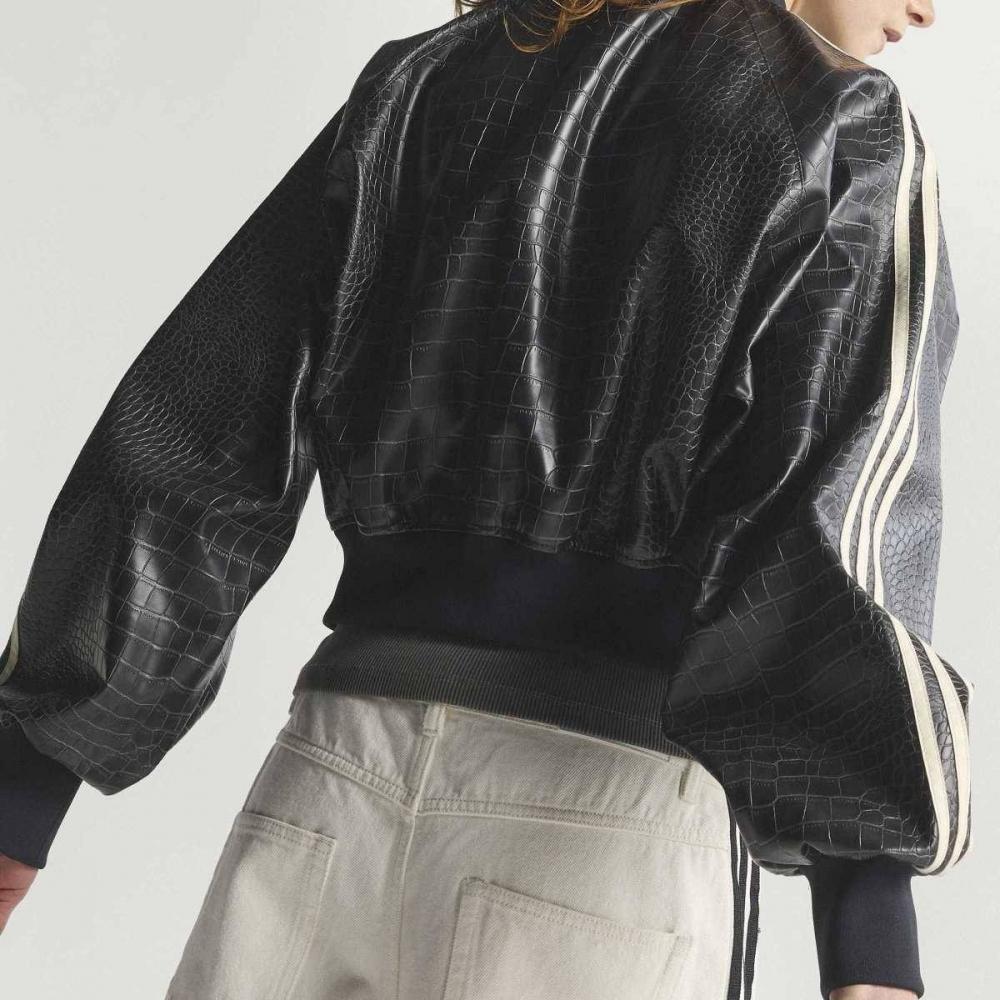 Adidas Women Trendy Sst Pleather Jacket  Ke5035 
