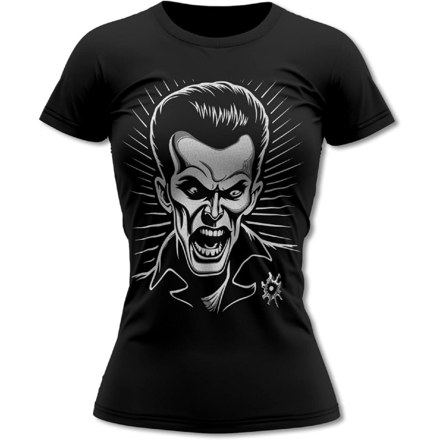 Psychobilly Skull 2 Rockabilly Women s T-Shirt XXXXXL разноцветный