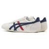 ONITSUKA TIGER Runspark Dämpfung, Rutschfest und Abriebfest Niedrige Laufschuhe Unisex Silber Weiß Sneaker 1183B480-9950