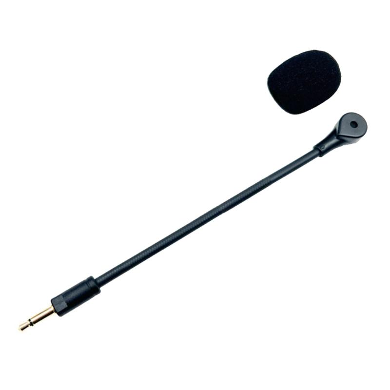 Detachable Game Mic Noise Canceling 3.5mm Microphone for Electra/Kaira Pro Headset Gold-plated 3.5mmJack Microphone