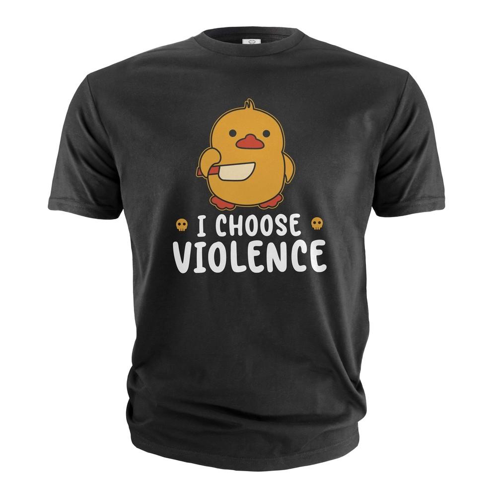 Funny Cute Shirt I Choose Violence Shirt Cute Gifts for Her Girlfriend Friend