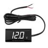 Motorcycle Voltmeter 12V Digital Voltmeter Meter Digital Compact LED Display