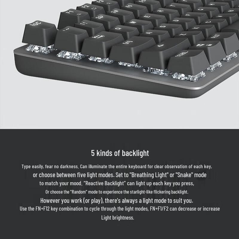 Logitech K845 Backlit Mechanical Gaming Keyboard