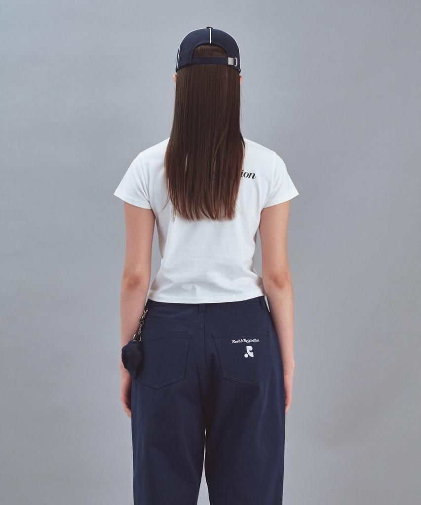 REST&RECREATION Rr Logo T-Shirt - White