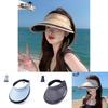 Summer Sun Protection Hat With Large Brim For Women Outdoor Sunshade Flip Up Wide Brim Uv Hat