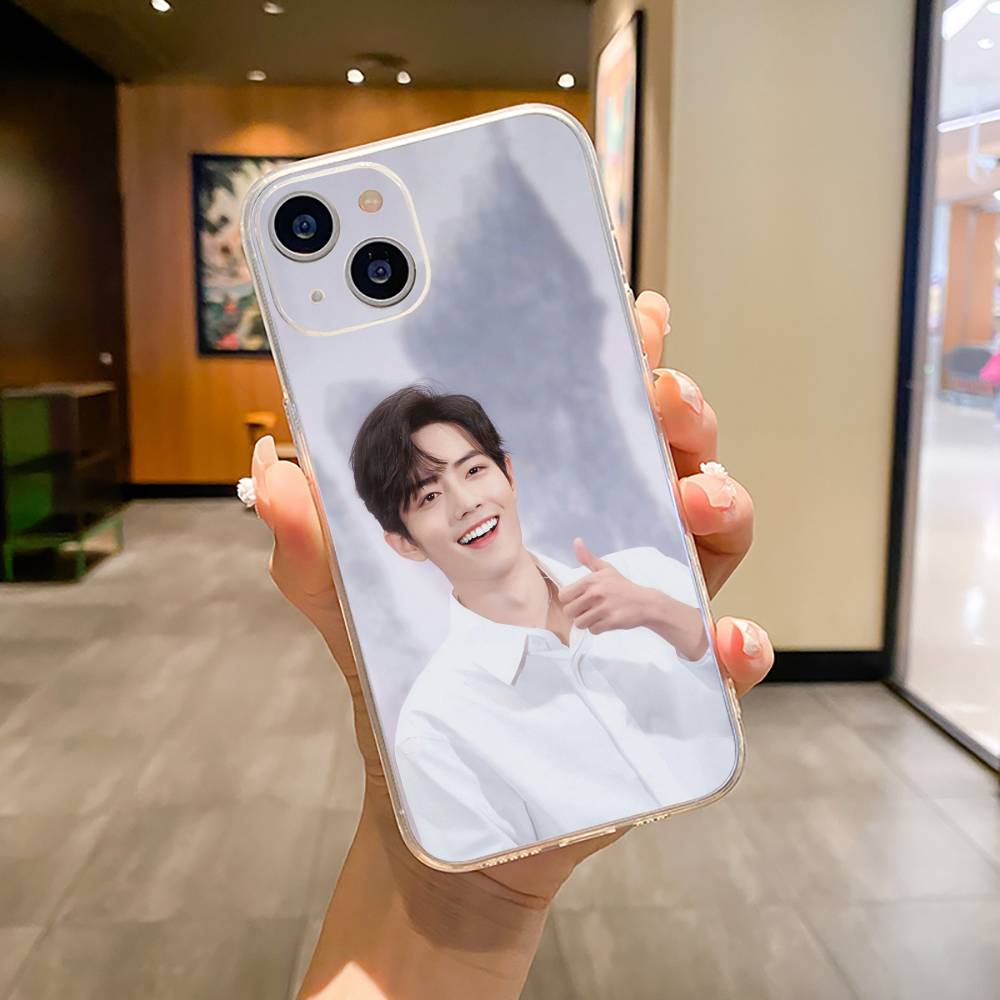 

X-Z-Xiao- Zhan Phone Case For iPhone17,16,15,14,13,12,11 ,Pro Max,16/15/14 Plus Transparent Cover iPhone16E