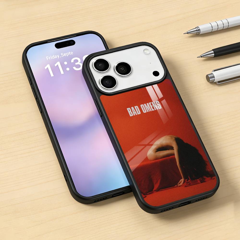 Bad Omens Music Band Phone Case For iPhone 17,16,15,14,13,12,Pro,Max For Magsafe Magnetic Wireless Charging
