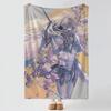anime C-Claymore-e Throw Thick Comfort Flannel Quilt, Multi-scene Use Indoor Outdoor Daily Nap