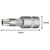 TONE Torx Socket T60H (Tamper-Proof Type) 4TX-T60H, 12.7mm (1/2") Drive,