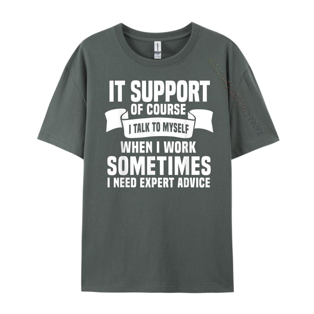 Funny It Support Quote Computer Engineer It Consulting Red And Black Graphic T Shirt Original Mens TShirts