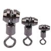 20pcs Copper Enhanced Version European Type Swivel Hook Gear Connector Fishing Equipment