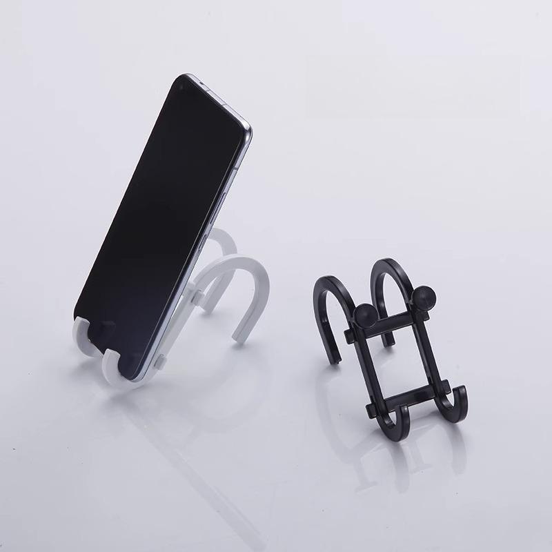 1/5pcs Double S-shape Hooks Multi Functional Storage Rack Shower Wiper Hooks for Clothes Hats Bathroom Phone Holder