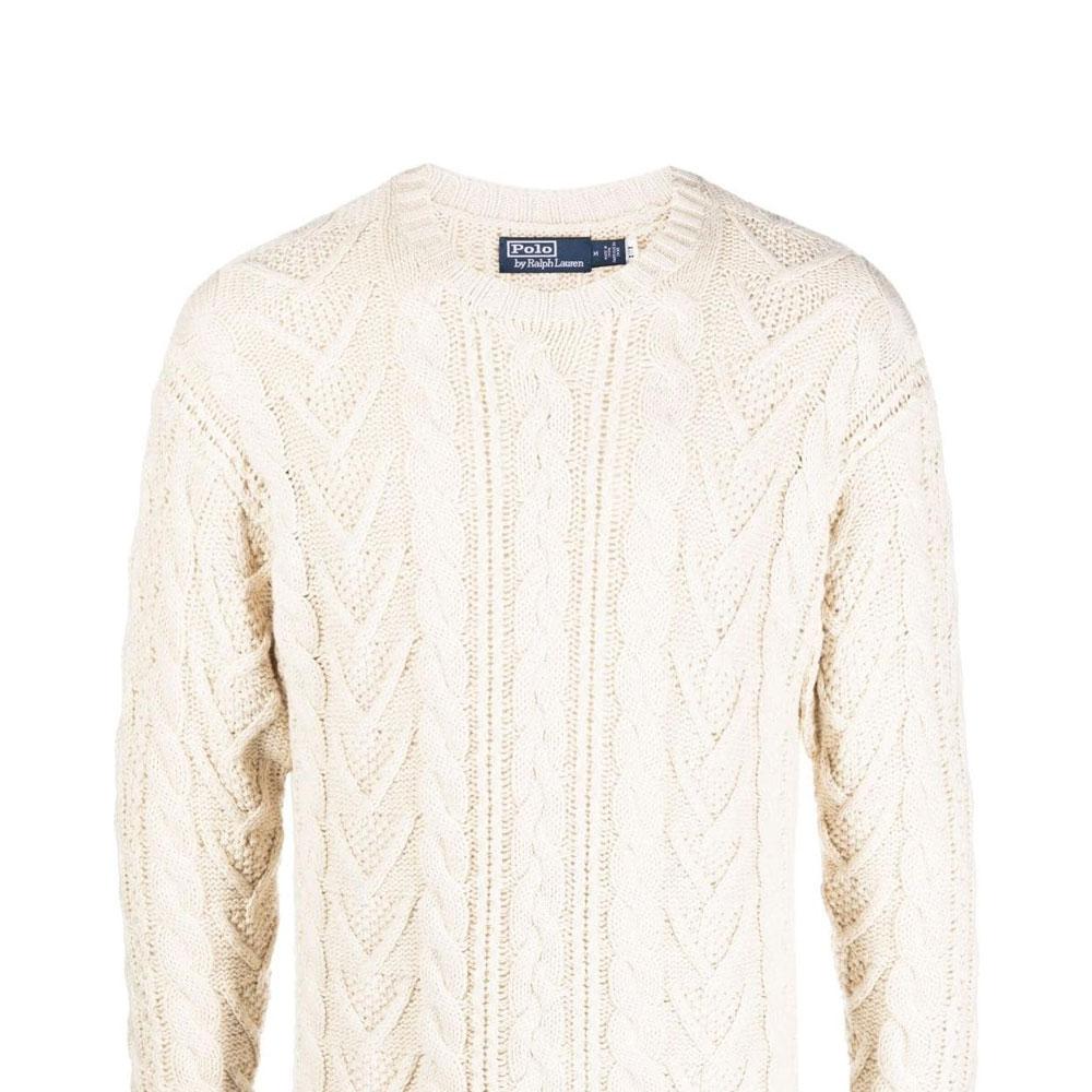Polo Ralph Lauren Sweater Men's Ivory White 710909196-001