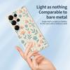 For Samsung Galaxy S25 Ultra Case Yellow Flowers Pattern Printing Straight Edge TPU Phone Back Cover
