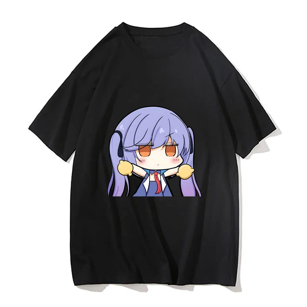 Azur Lane Essex Kawaii Cartoon Graphic Print Tshirt Unisex Harajuku Aesthetic Tops Blouse 2023 New Korean Y2k Tee Female Clothes