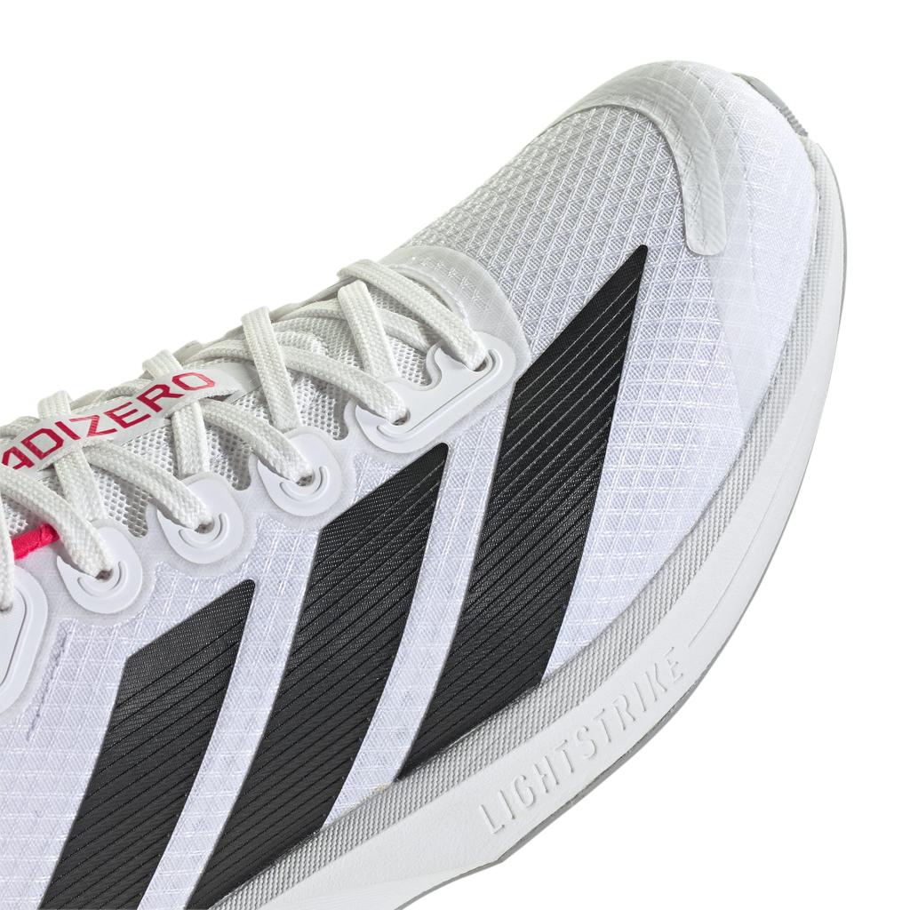 Adidas adizero running red size cm shoes, black, unisex, adult, NSV99, white/core black/lucid (JP6529), 30.0