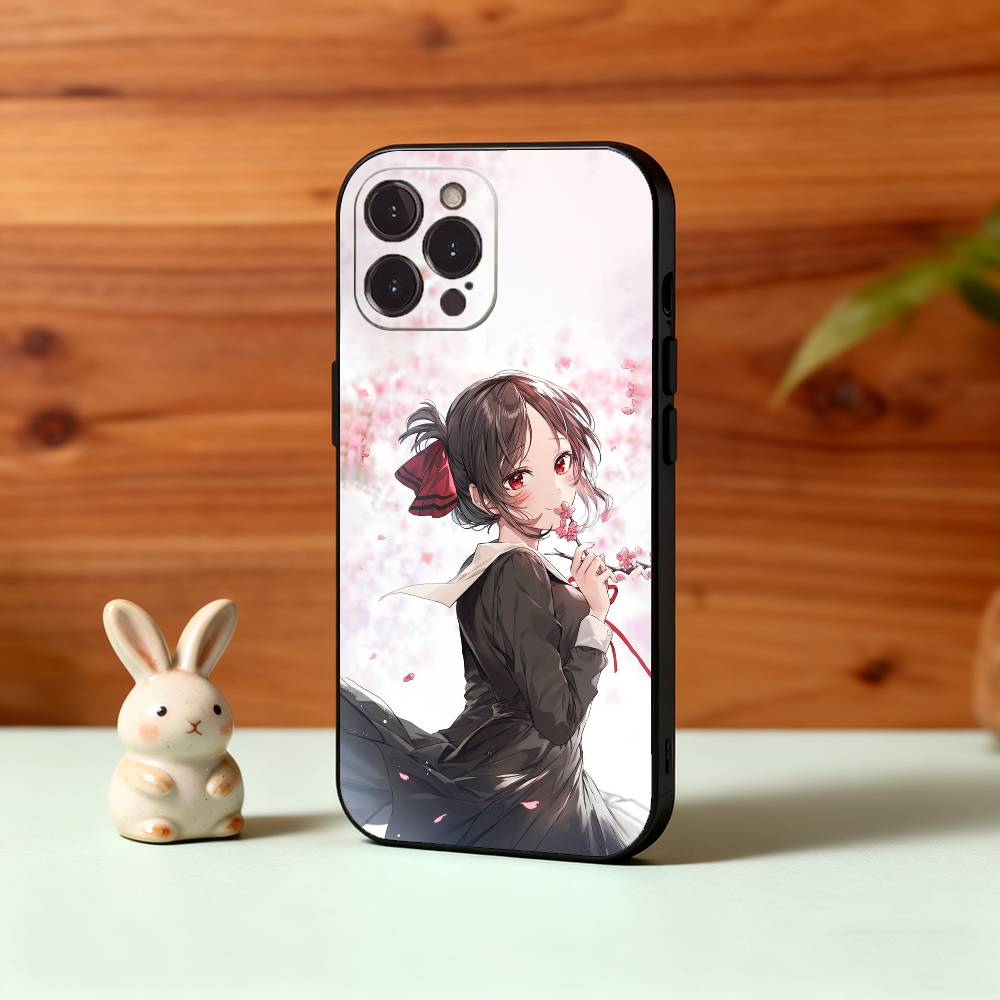 1PC The Enchanting S-Shinomiya K-Kaguya Phone Case For iPhone17,16,15,14,13,12,Plus,Pro Max, 5G Others Soft Black Cover