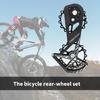 Low Frictions 16T Bike Rear Derailleur Pulley Systems, Aluminum with Ceramic Bearing for R8000 R8800 5800 Climbing Ease