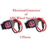 2 X ABS Wheel Speed Sensor W/Connector Front L/R Fits Buick Chevrolet GMC Saturn