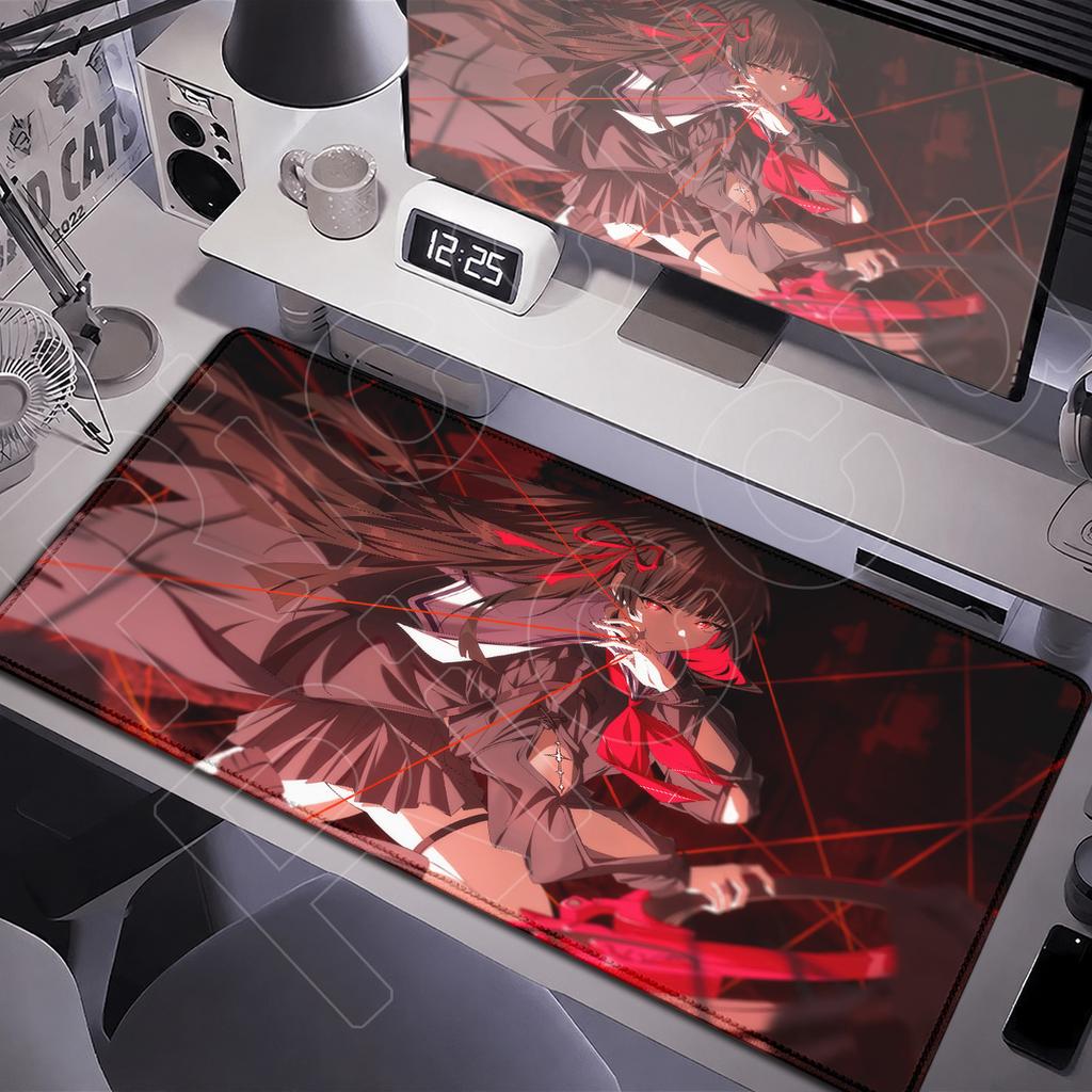 900x400mm Notebook Rubber Table Keyboard Carpet New Wallpaper Sexa Chisa Mouse Mats Large Gaming Wuthering Waves Anime Mouse Pad