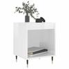 Table de chevet - Maison Exclusive - 2 pièces - Blanc brillant - 40 x 35 x 50 cm
