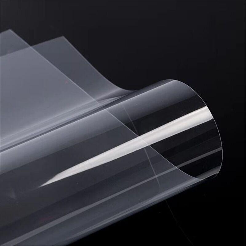High-Transparency PVC Plastic Film Roll for Light-Curing & Processing
