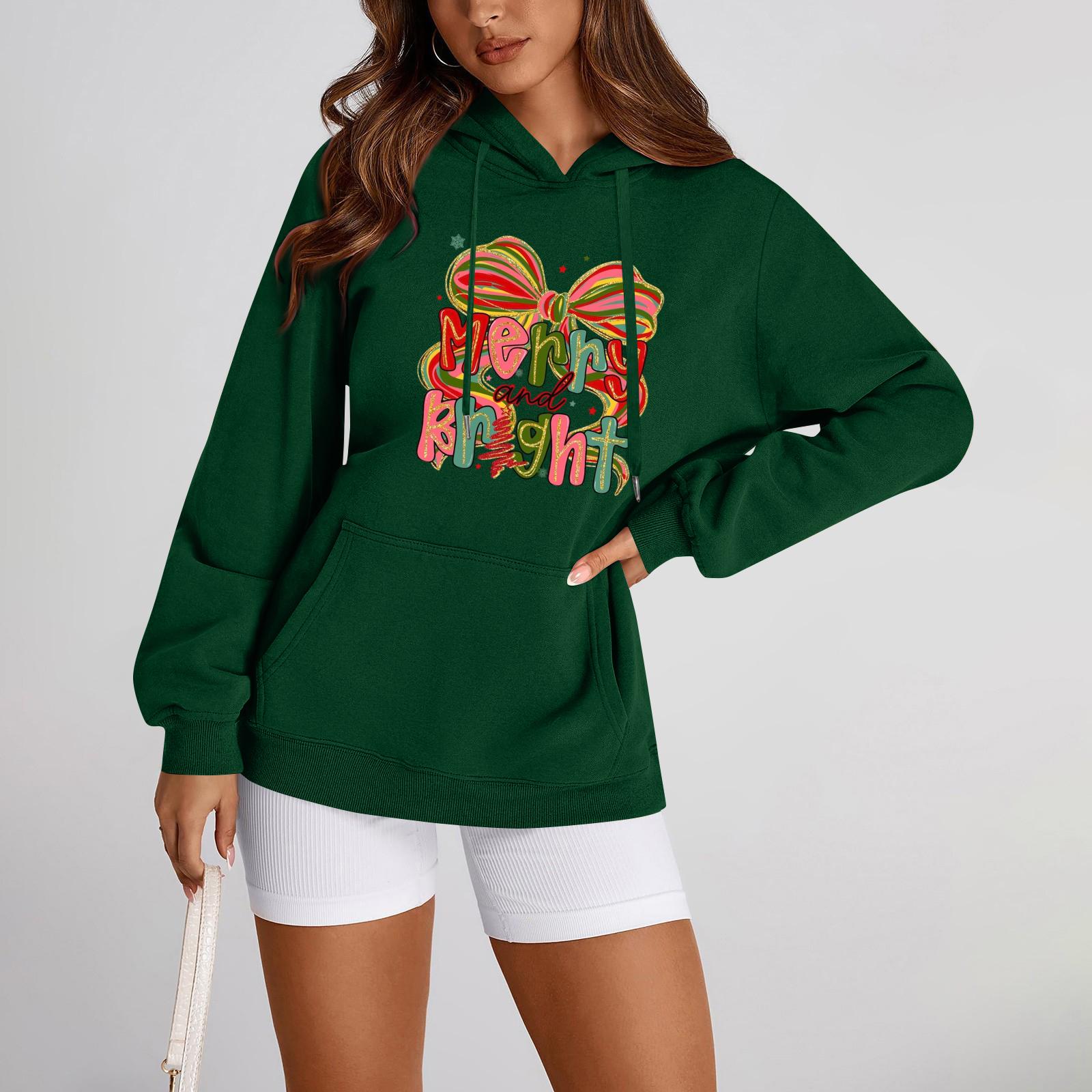 

Women s Hoodies Letter Printed Sweatshirt Pullover L