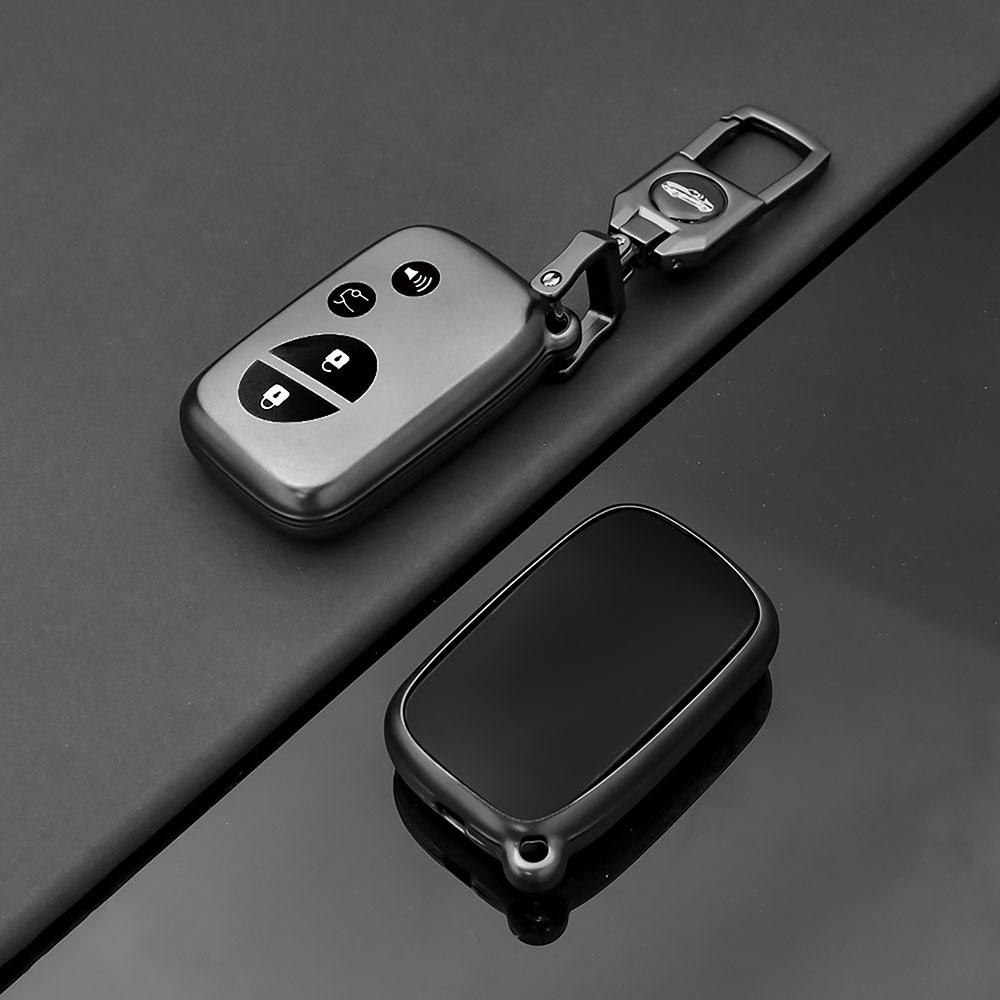 Grey Tpu 3 4 Buttons Remote Car Key Cover Case Silicone Protect Shell For Lexus Gx460 Gx Ct200H Es 300H Is250 Gx400 Rx270 Rx450H