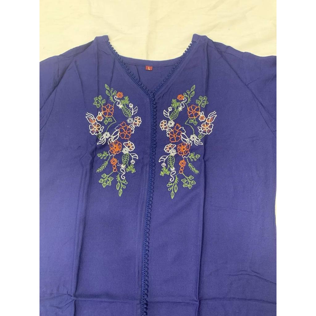 Beautiful Embroidery Viscose Rayon Top Kurta Indian Bollywood Ethnic Short Kurti