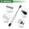 Motoforti Universal Lift Support Struts Lift Support Shocks 10"/254mm 35lbs/160N/16kg Silver Tone
