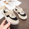 Kids Casual Sneakers School Outdoor Play Breathable Mesh Upper Non-Slip Sole Unisex Low Top Flat Shoes