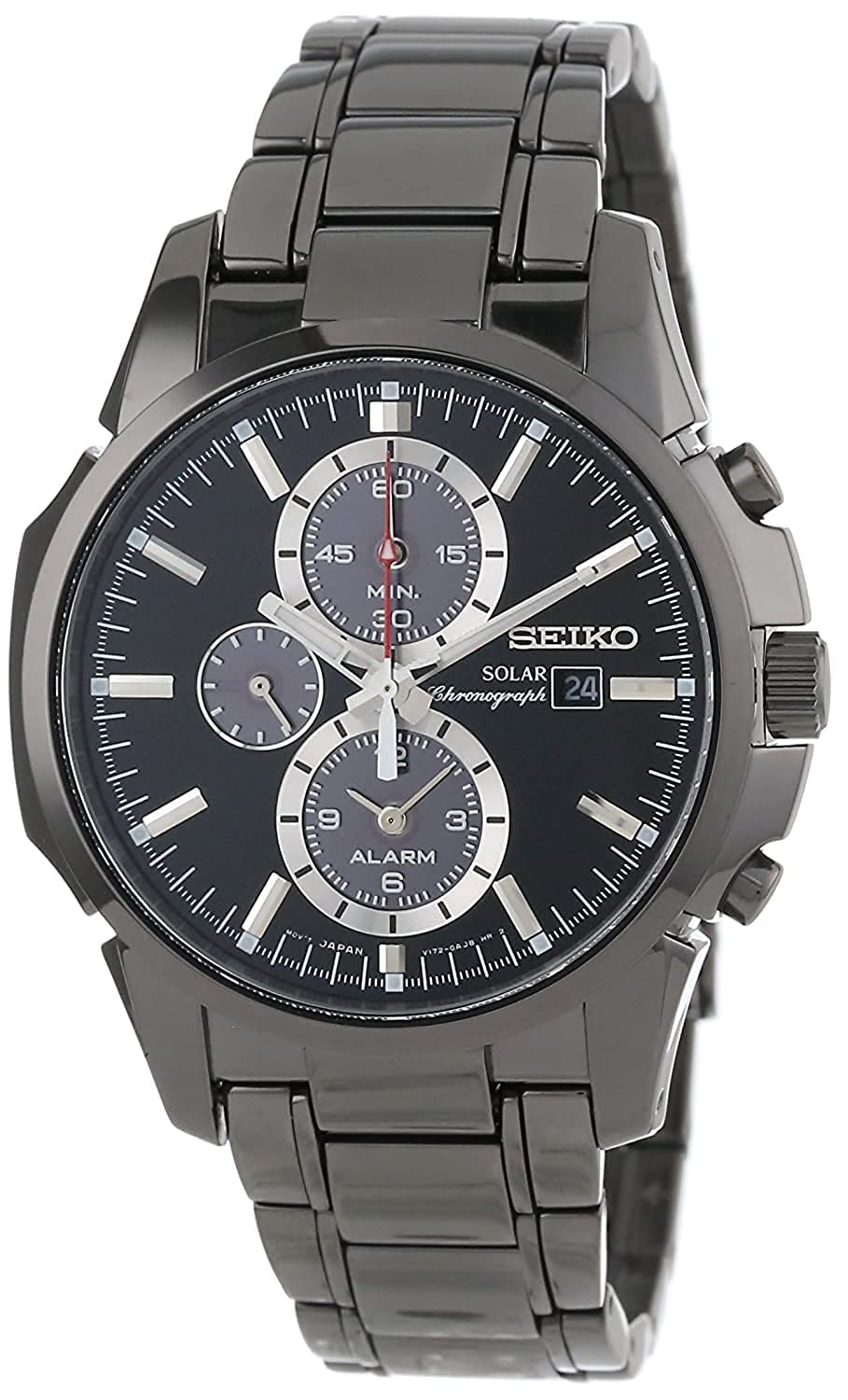 

Годинник SEIKO Overseas Model Solar Chronograph SSC095P1 Реімпортований продукт [Seiko] для чоловіків