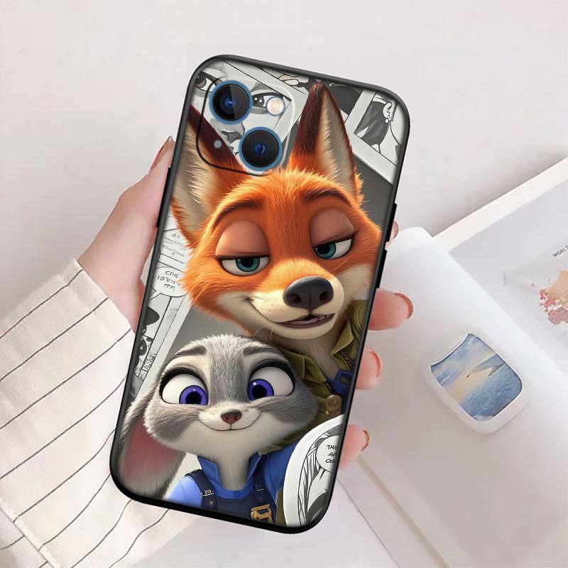 QE29 Zootopia Disney Phone Case for Samsung Galaxy A11 A12 A13 A15 A52S A53 A55 A56 A70 A71 A72 A73 F06 F16 F56 S10 Plus S10e