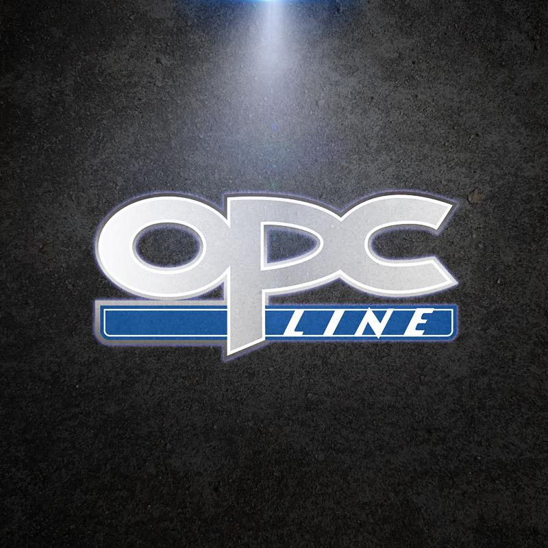 OPC LINE Logo Wireless Courtesy Car Door Projector LED Welcome Lights For Opel Antara Mokka Zafira Astra Corsa Meriva Vectra