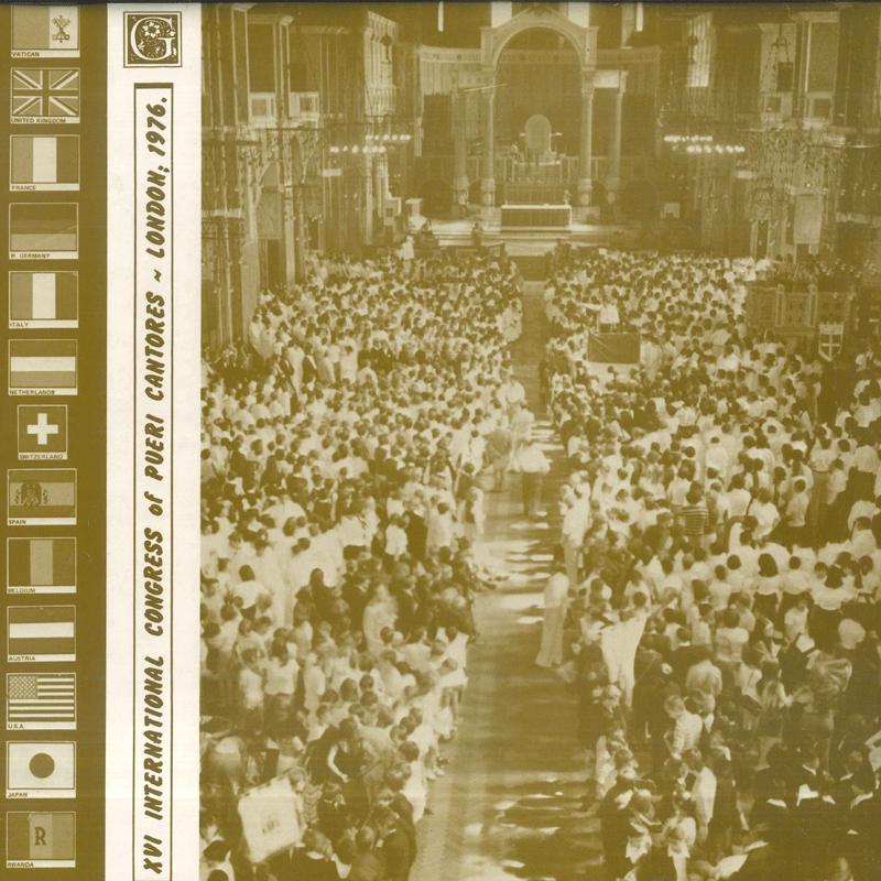 LP Record WESTMINSTER CATHEDRAL CHOIR  16 International Congress Of Pueri  GRS6 GAUDEAMUS UK Classical Used