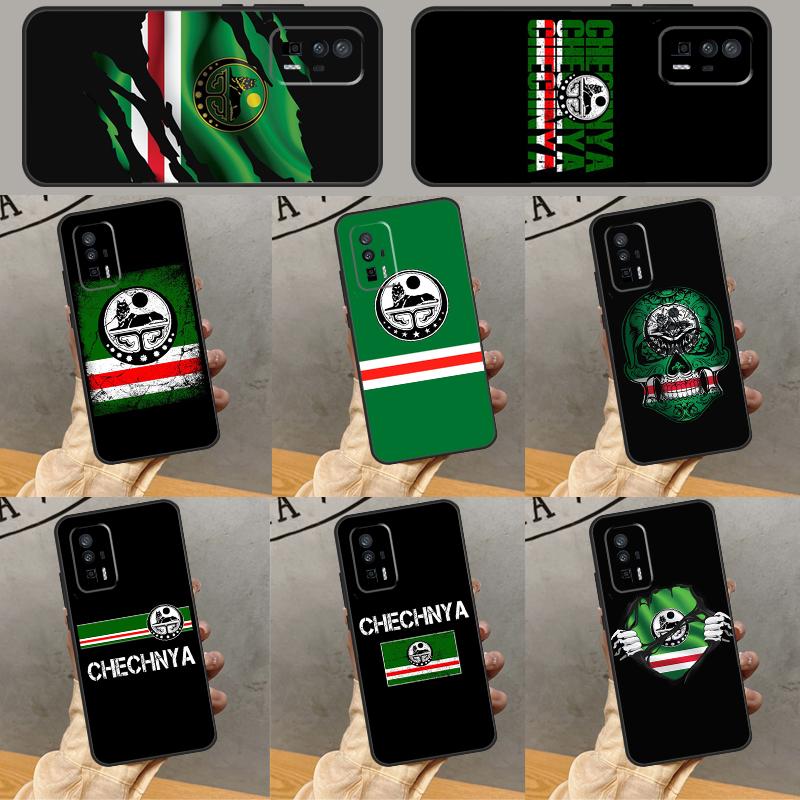 Chechnya Flag Case For Xiaomi 13 14 15 Ultra 11T 12T 13T 14T Pro POCO X7 Pro X3 X5 X6 M6 F5 F6 Pro Cover